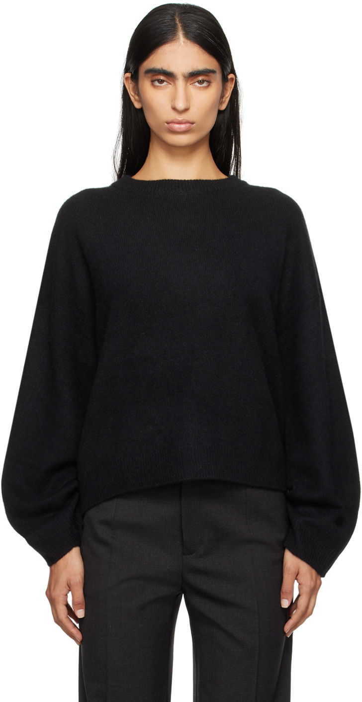 Sweater Loulou de Saison Loulou de Saison Ropo Sweater Svart | ROPO