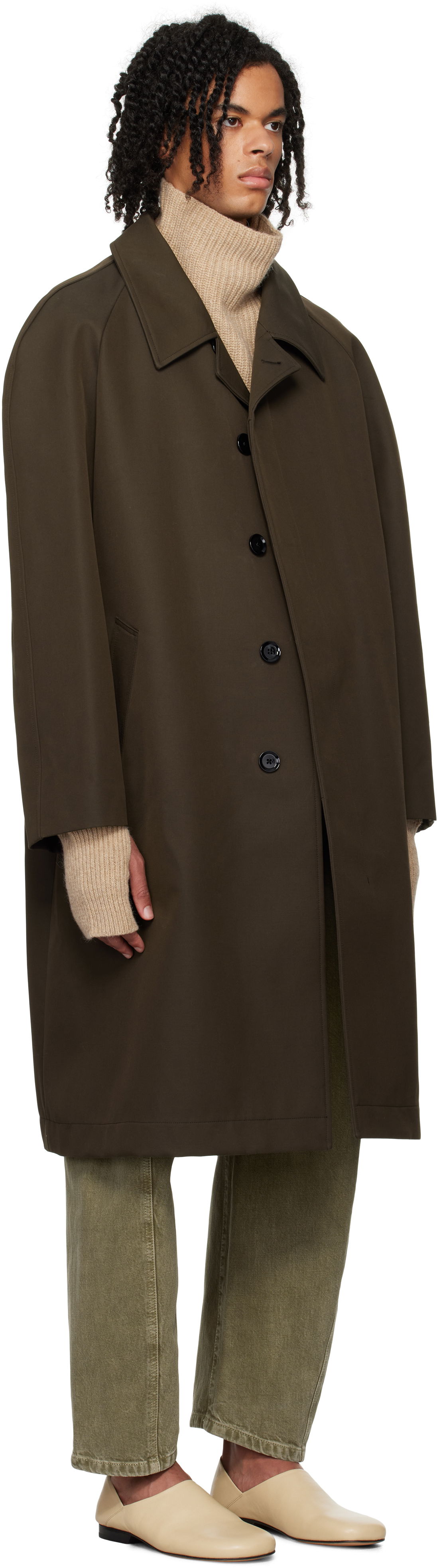 Rockar LEMAIRE Lemaire Car Coat Brun | CO1066 LF1297, 1