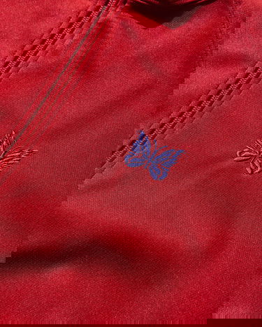 Jacka Needles Poly Smooth Track Jacket Röd | RW314 RED, 3