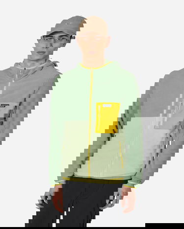 Sweatshirt Patagonia Microdini Hoodie Grön | 26210 SLVG, 3