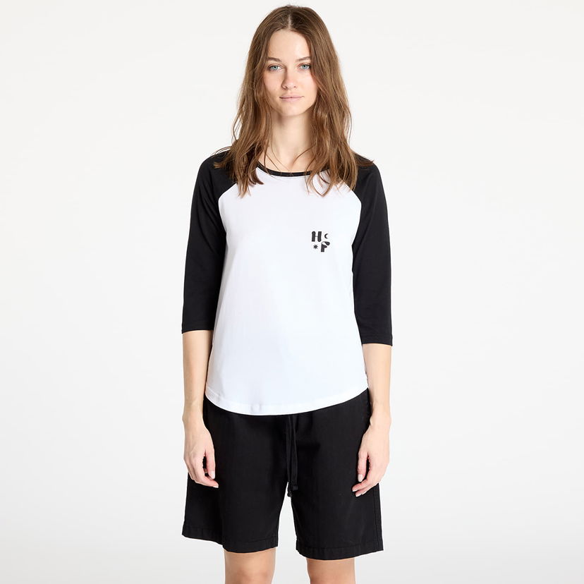 T-shirt Horsefeathers Horsefeathers Kirby Baseball T-Shirt Vit | SW942D