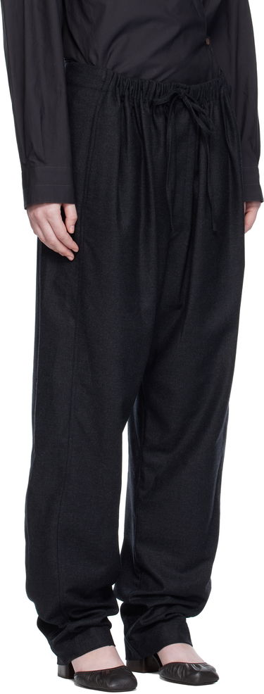 Byxor LEMAIRE Drawstring Trousers Svart | PA1222 LF1158, 1