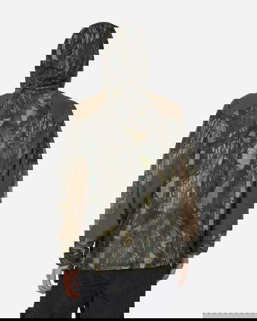 Jacka Snow Peak Printed Insect Shield Mesh Jacket Grön | JK-23SU014 KH, 2