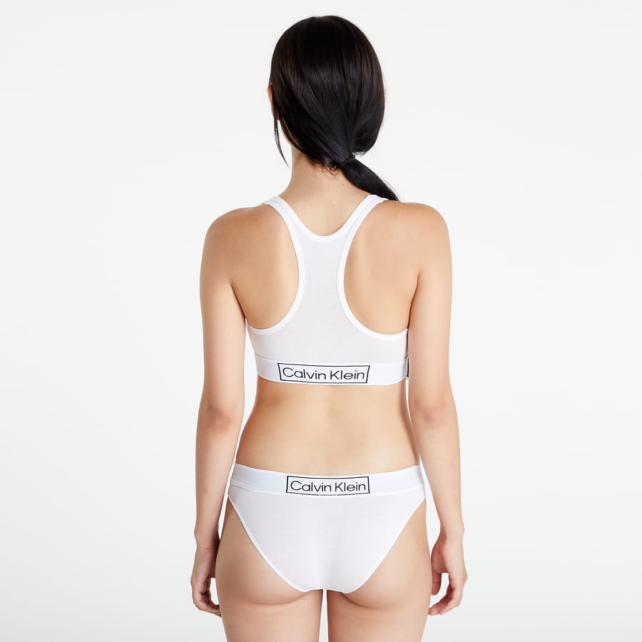 Behå CALVIN KLEIN Bralette Reimagined Heritage Vit | QF6768E 100, 1
