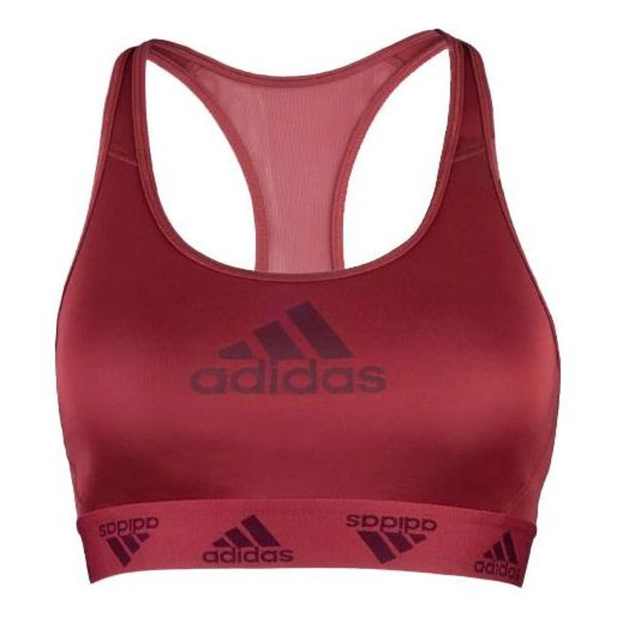Behå adidas Originals Don't Rest Alphaskin Badge of Sport Bra Bourgogne | GC8176, 0