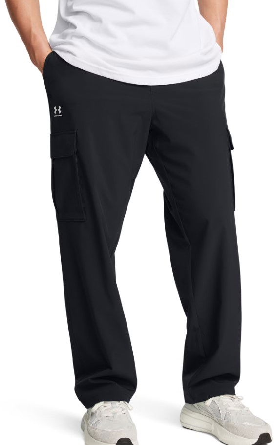 Cargo byxor Under Armour UA Vibe Woven Cargo Pants Svart | 1386558-001