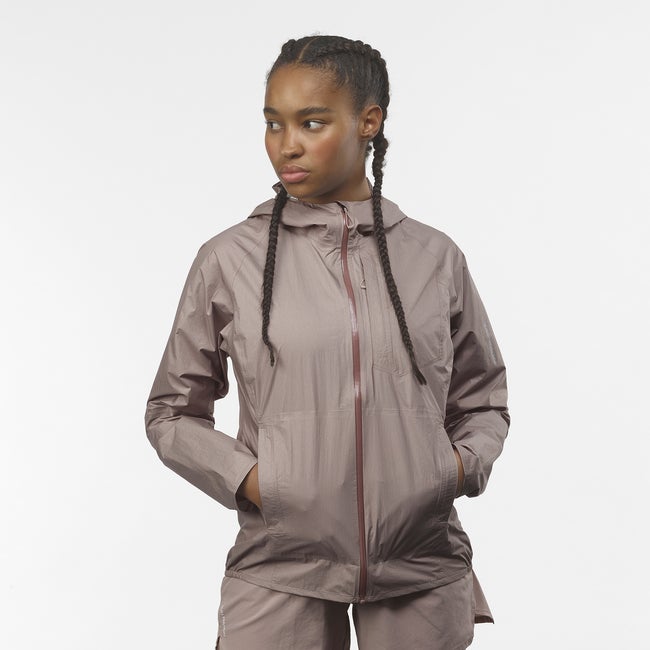 Vindjacka Salomon Bonatti Waterproof Jacket Purpur | LC2684700