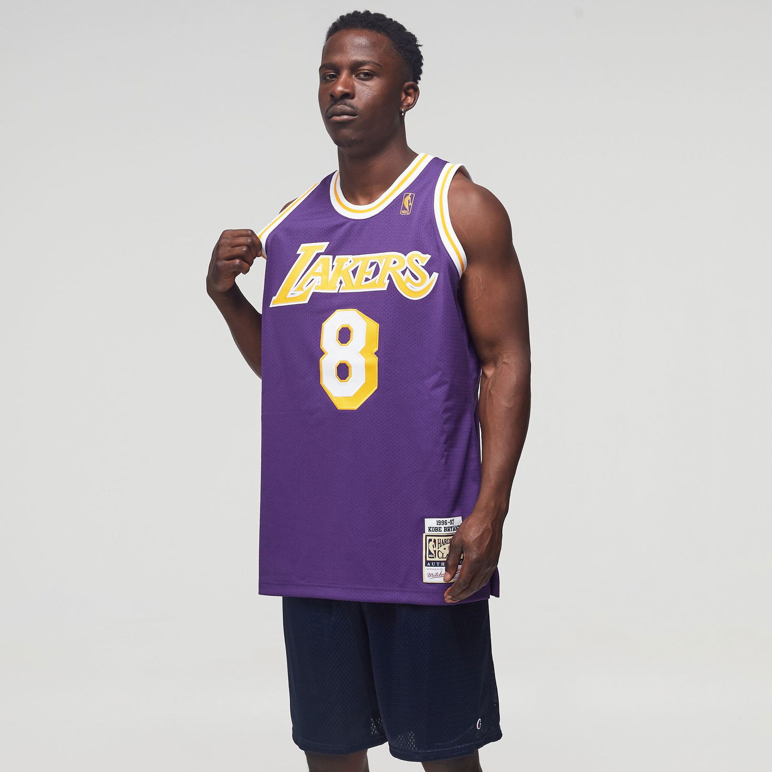 Jersey Mitchell & Ness NBA AUTHENTIC JERSEY LOS ANGELES LAKERS ROAD 1996-97 KOBE BRYANT #8 Purpur | AJY4GS18092-LALPURP96KBR, 1