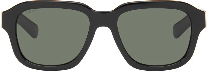 Solglasögon Gucci Black Square Sunglasses Svart | GG1508S-001