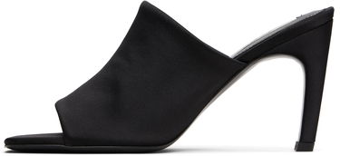 Klä TOTEME TOTEME Bandeau Heeled Mules Svart | 253-WAS0245-FB0401, 2