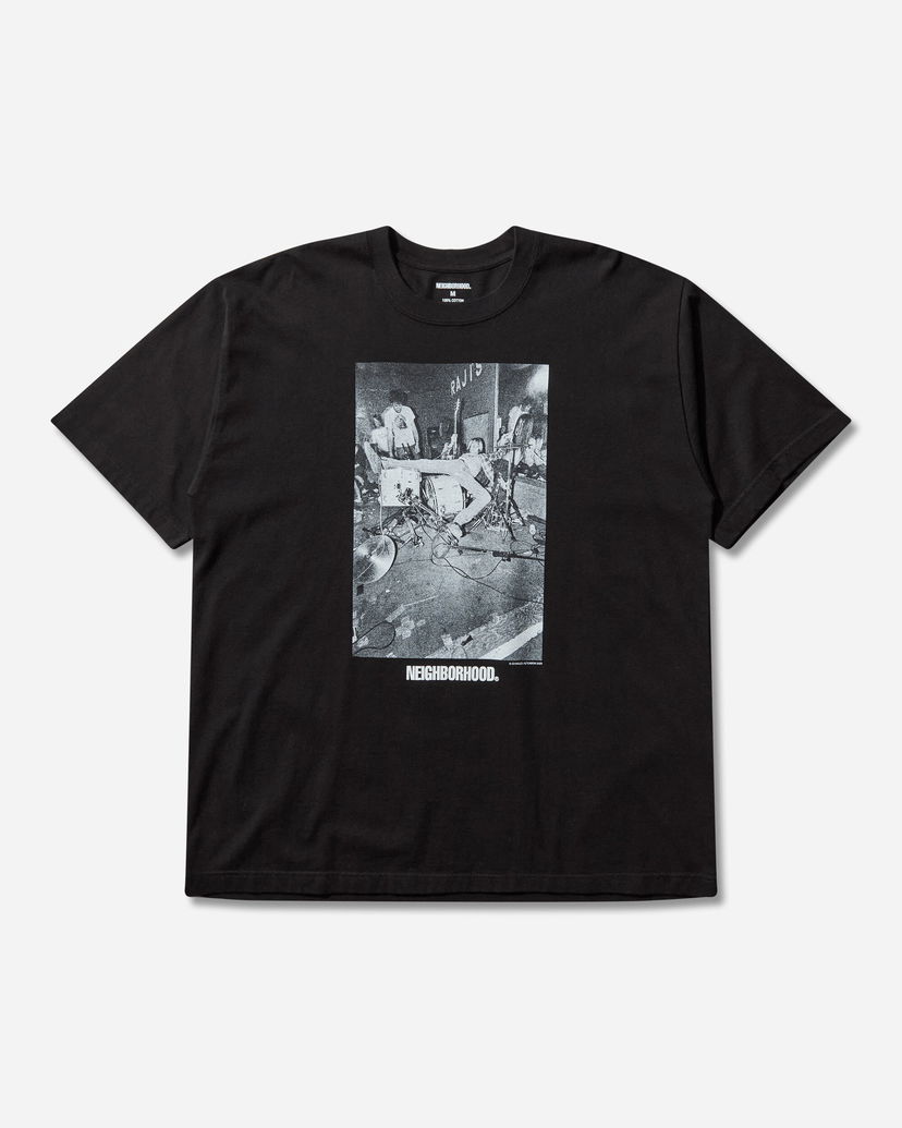 T-shirt Neighborhood Charles Peterson SS-3 T-Shirt Svart | 252PCNH-ST12S BLACK