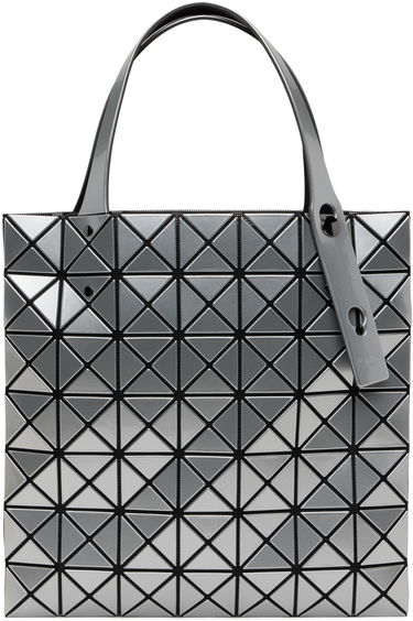 Tygpåse BAO BAO ISSEY MIYAKE Geometric Pattern Tote Bag Grå | BB48AG047, 0