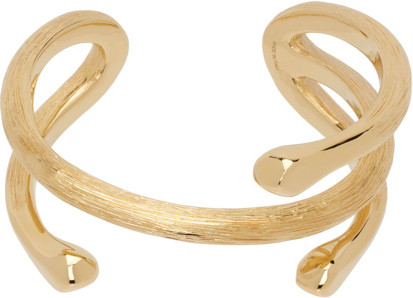 Ringa CHLOÉ Eclectic Gold Cuff Bracelet Metallisk | CHC25SFB46CB7