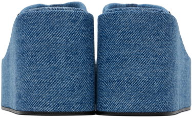 Tillbehör Coperni Coperni Denim Wedge Sandals Blå | COPSH09202, 1