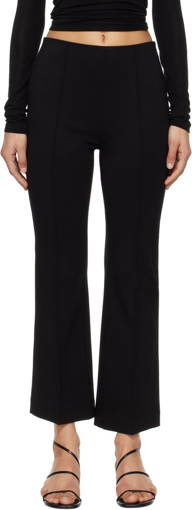 Byxor rag & bone Rag & Bone Irina Ponte Slim Fit Kick Flare Trousers Svart | WAC25S7003D803, 0