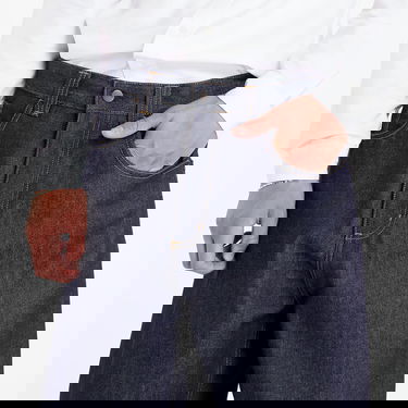 Byxor Carhartt WIP Pants Brandon Pant Blue Rigid Mörkblå | I031246.0101, 4