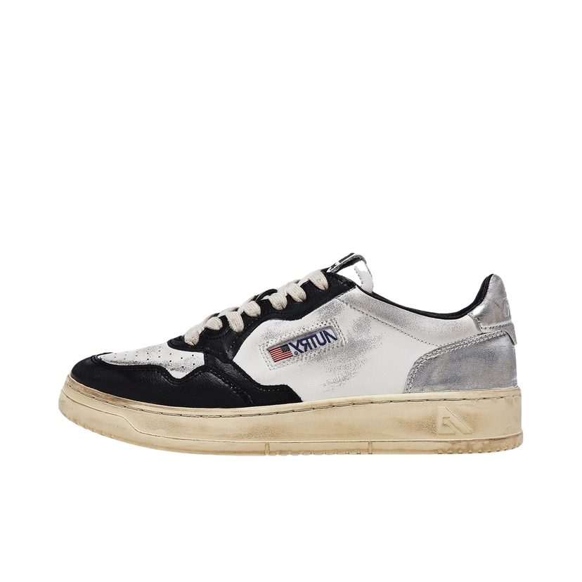 Sneakers och skor Autry Medalist Leather Low Vit | AVLM-SV11