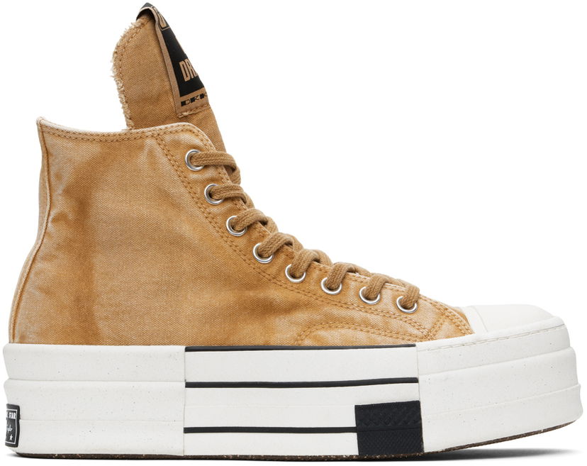Sneakers och skor Rick Owens Rick Owens DRKSHDW DBL Drkstar Converse Edition Brun | DC01DX756 A06R0