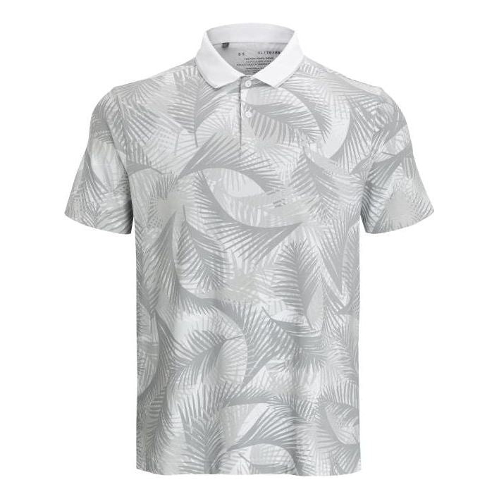 Polotröja Under Armour Men's Printed Golf Polo Grå | 1377367-100
