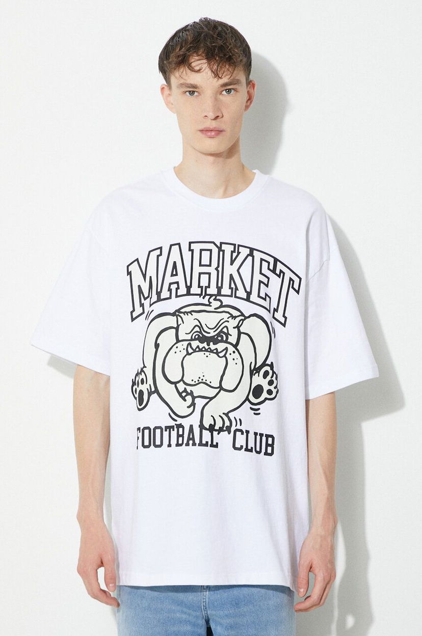 T-shirt MARKET T-Shirt With Print Vit | 399001776