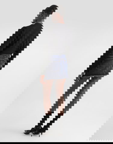 Kjol Dolce & Gabbana Dolce & Gabbana Frayed Hem Denim Miniskirt Blå | F4C2TDG8NQ1S9001, 2