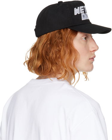 Keps We11done We11done Square Logo Washed Cap Svart | WD-AH3-22-416-U-BK, 2