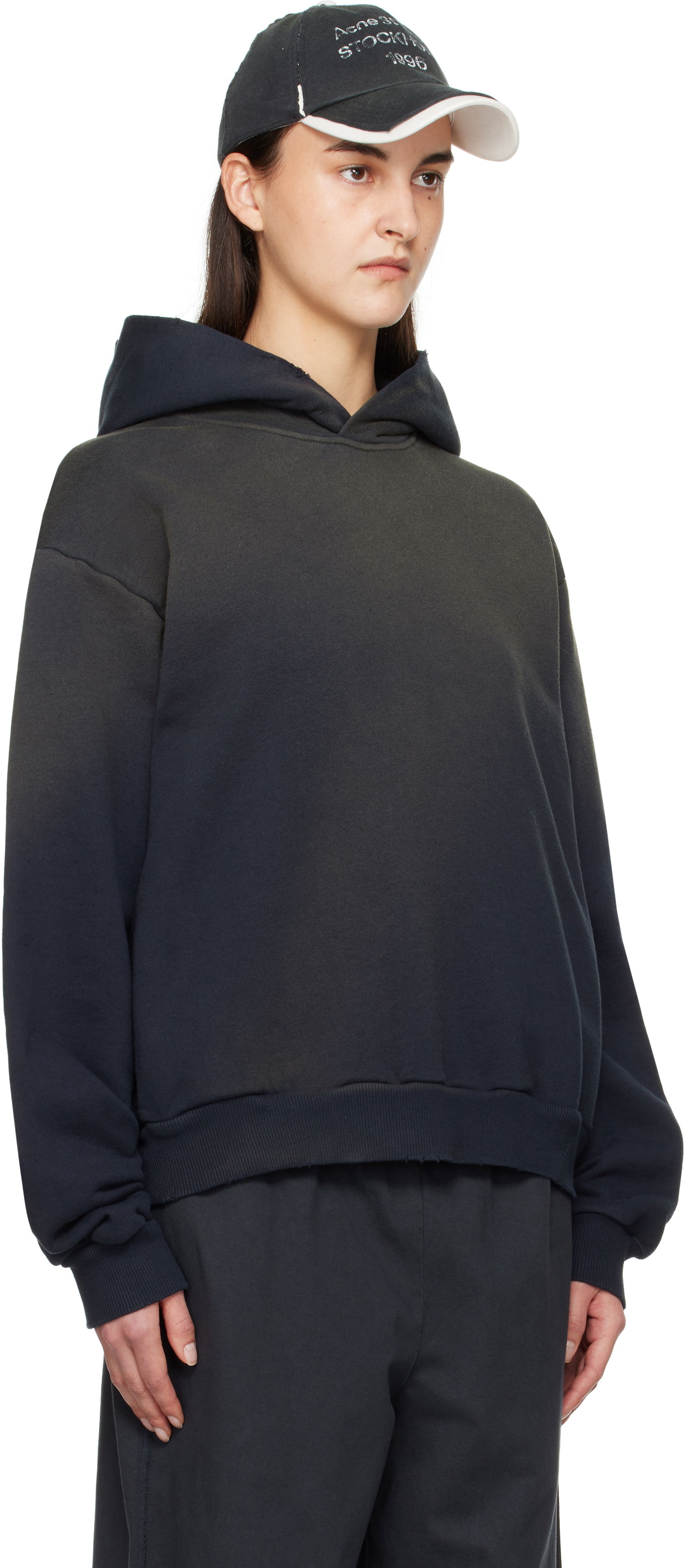 Sweatshirt Acne Studios Faded Svart | CI0136-, 1