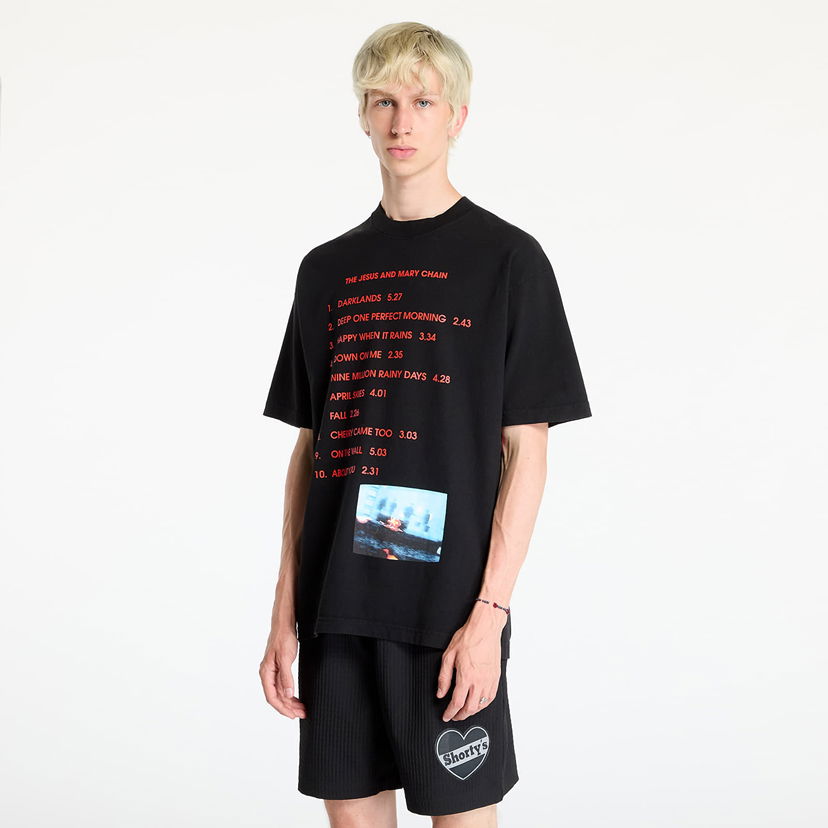 T-shirt Pleasures Darklands T-Shirt Black Svart | P24F076 BLACK