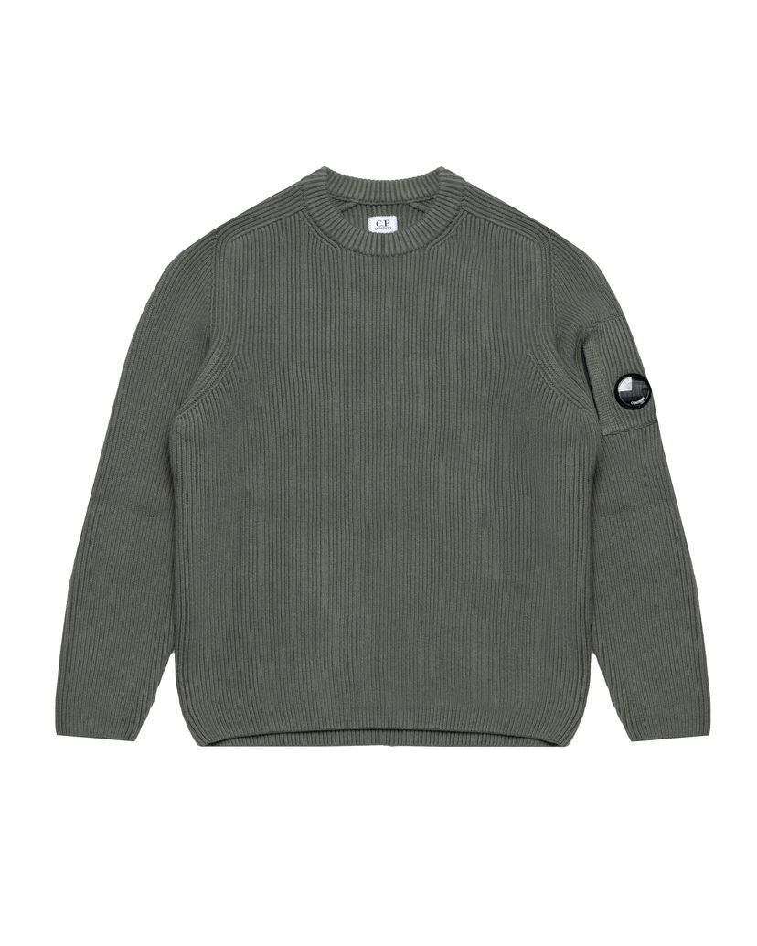 Sweater C.P. Company C.P. Company Knitted Crew Neck Sweater Grön | 19CMKN015A006608A-921