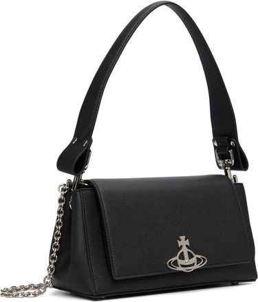 Axelväska Vivienne Westwood Vivienne Westwood Medium Hazel Shoulder Bag Svart | 46020001W-S0021-, 4