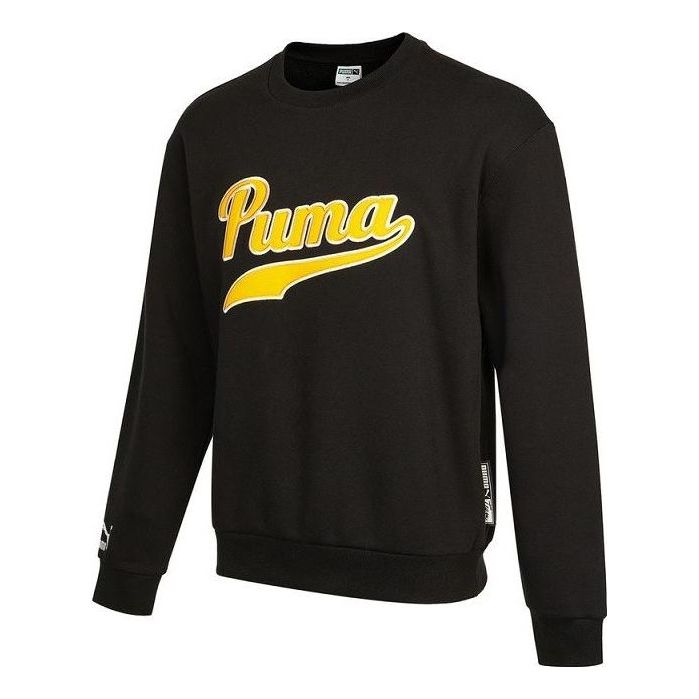 Sweater Puma Crew Sweatshirt Svart | 534383-01