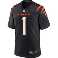 Jersey Nike NFL Home Game Jersey Cincinnati Bengals Ja'Marr Chase 1 Svart | 67NM-CAGH-9AF-2NT, 0