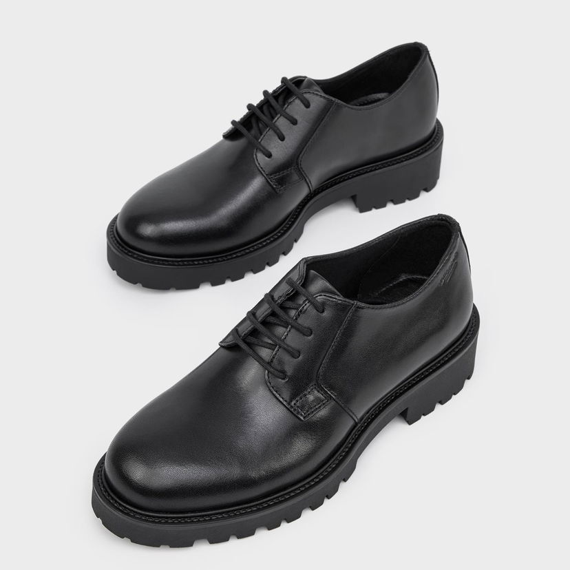 Sneakers och skor Vagabond Kenova Leather Derby Shoes Svart | 5241-601-20