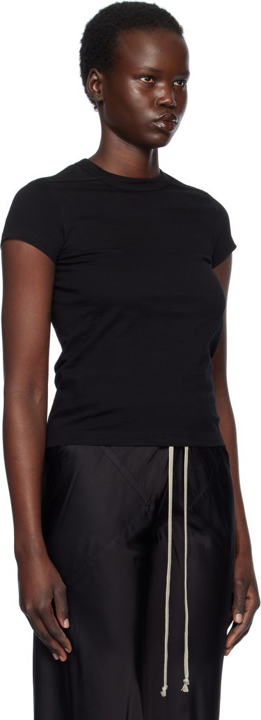 T-shirt Rick Owens Rick Owens Hollywood Cropped Level T-Shirt Svart | RP01E7235 JA, 1