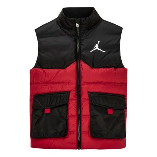 Väst Jordan Air Jordan Blocked Down Vest Röd | JD2242009GS-001