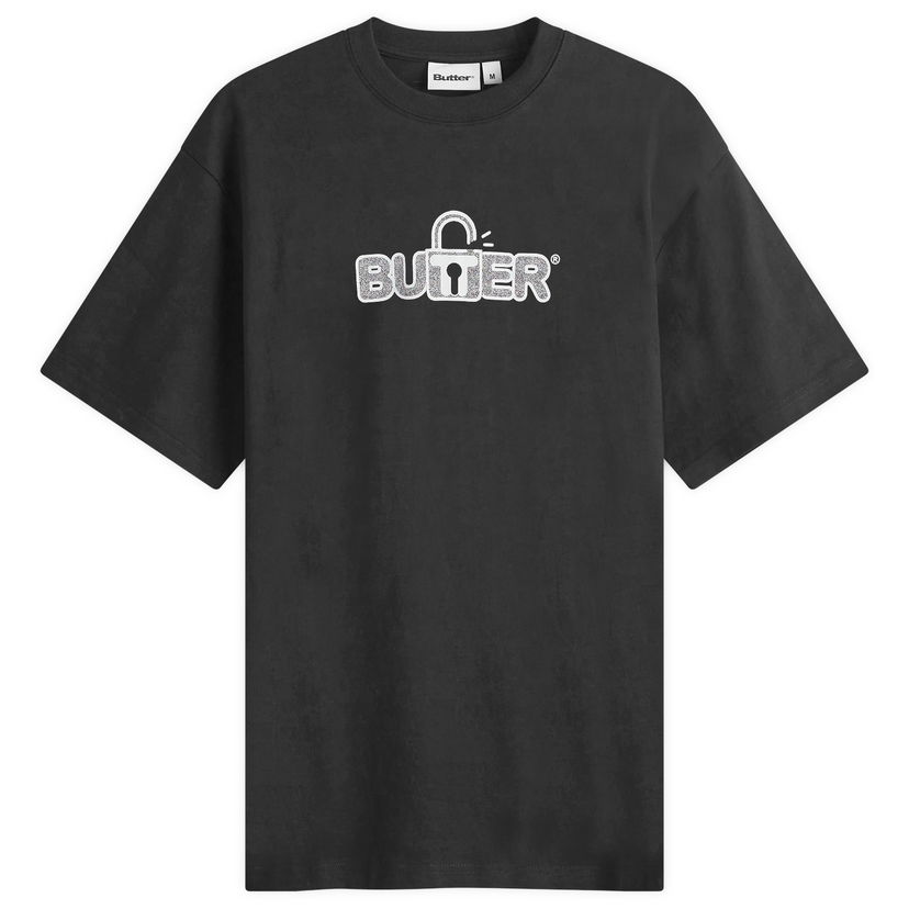 T-shirt Butter Goods Goods Lock T-Shirt Svart | BG243105-BLK