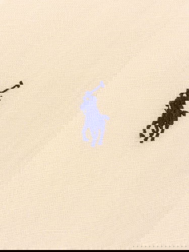 Polotröja Polo by Ralph Lauren Polo Ralph Lauren Men's Long Sleeve Button-Down Shirt Beige | 710968915005, 2