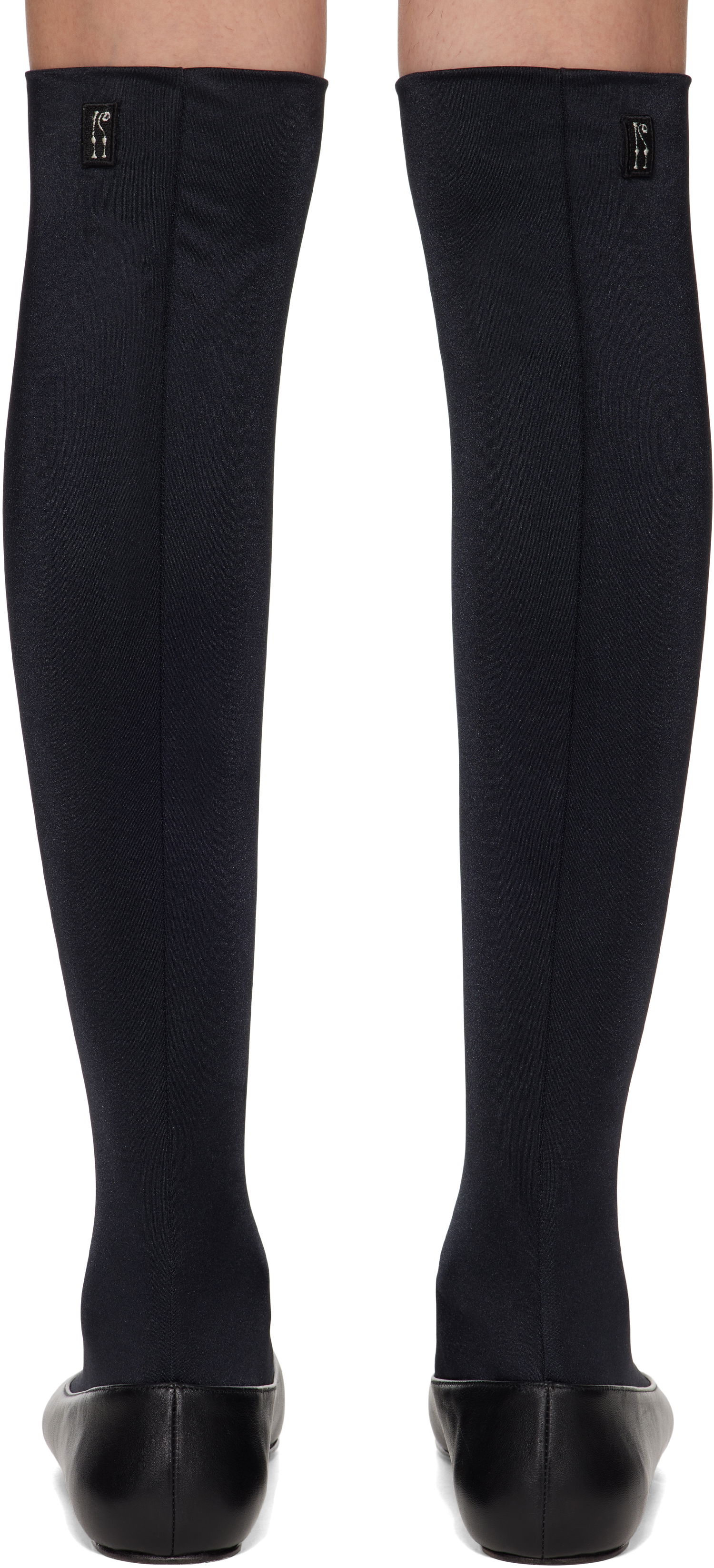 Strumpor KIKO KOSTADINOV Kiko Kostadinov Proxima Long Ballerina Flats Svart | KKWSS25FT04-165, 1