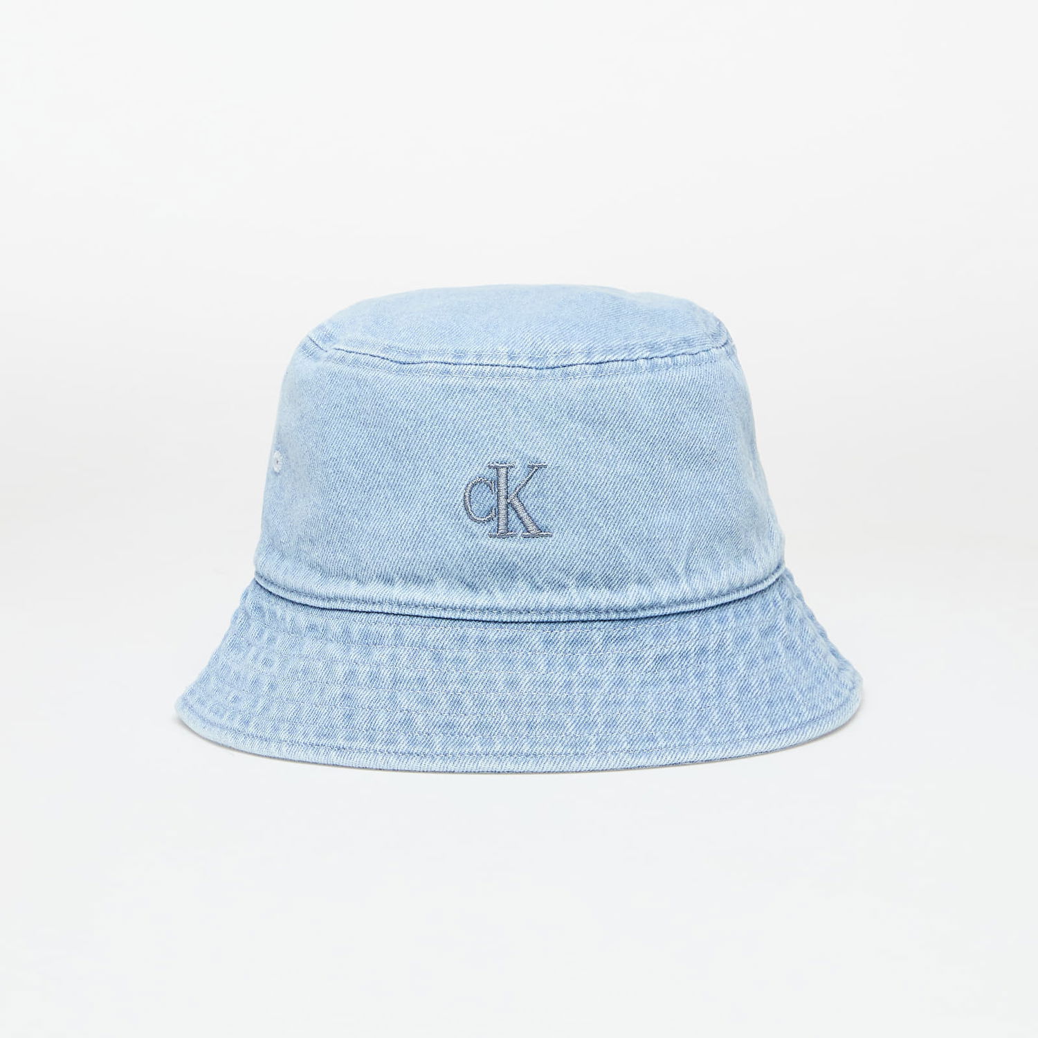 Hatt CALVIN KLEIN Calvin Klein Jeans Embroidered Monogram Denim Bucket Hat Blå | LV04K5021G LHL, 0