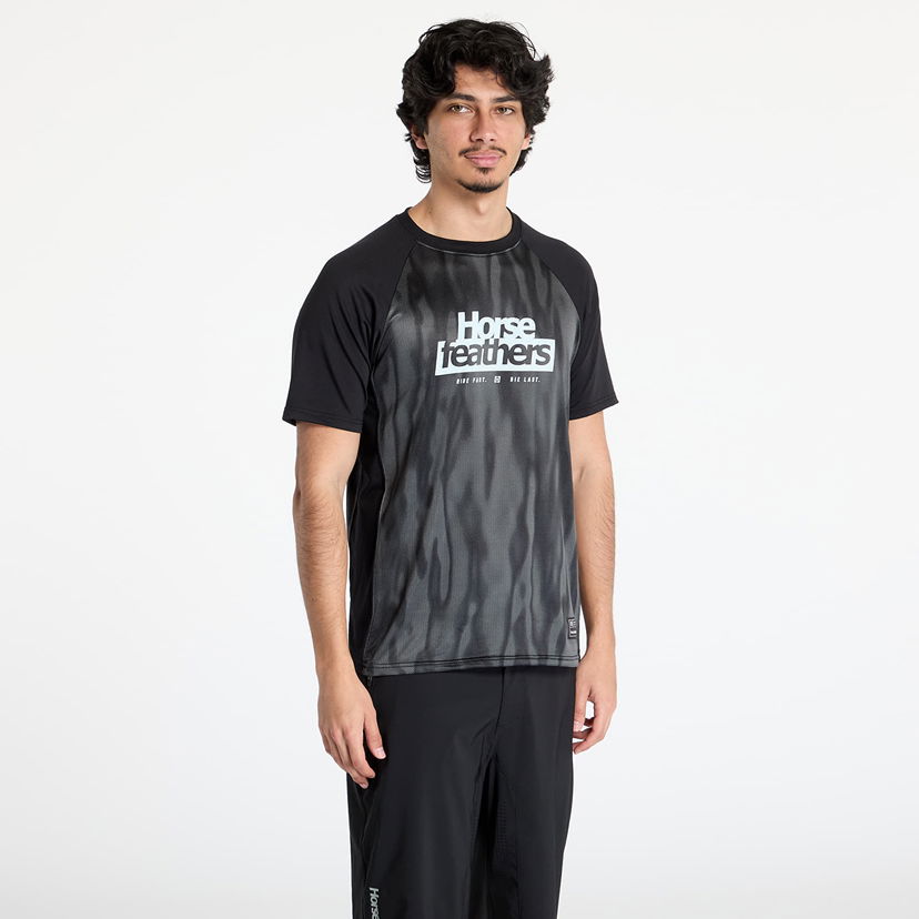 T-shirt Horsefeathers Horsefeathers Spike Bike Jersey Svart | TM067B