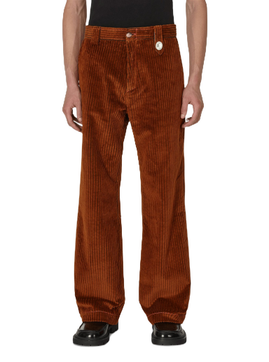 Byxor CORMIO Taner Trousers Brun | CORTANERDENIM DARKBROWN