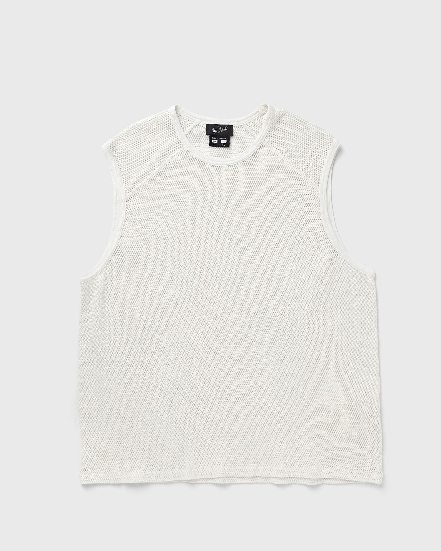 Linne WOOLRICH Mesh Tank Top Vit | CFBLTE0167MRUT4101-8887, 0