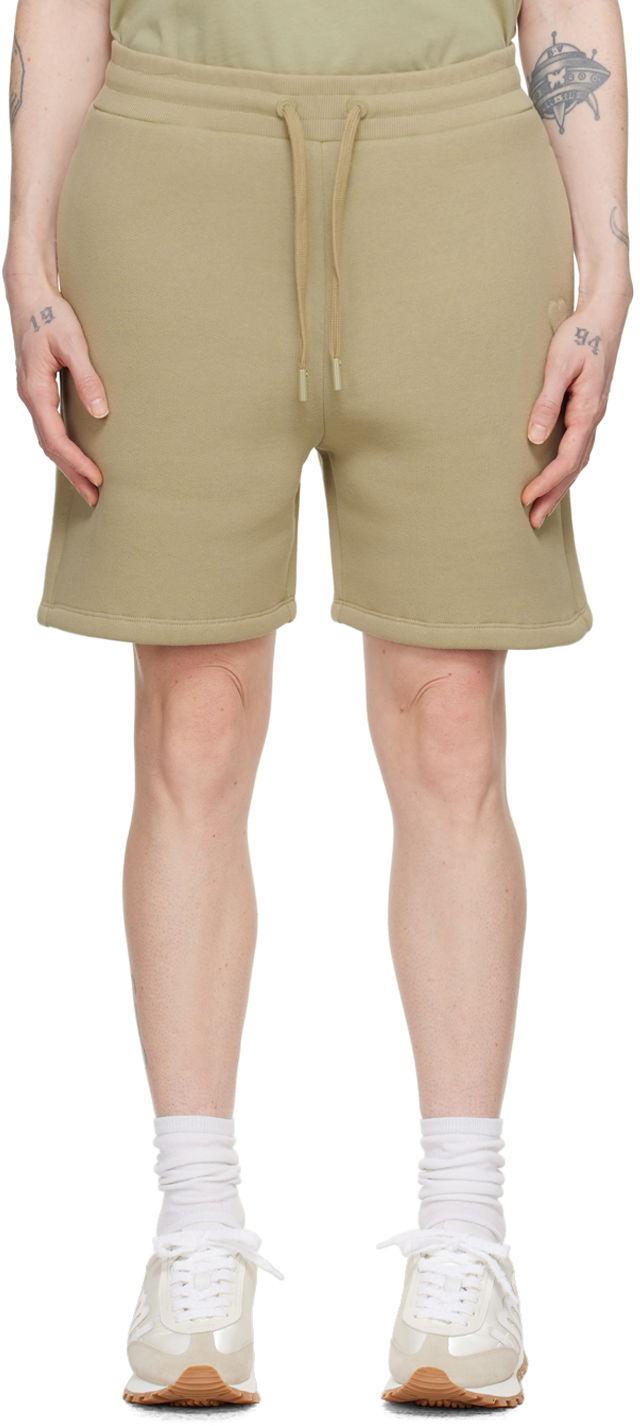 Shorts AMI Paris de Cœur Shorts Grön | USO325.749
