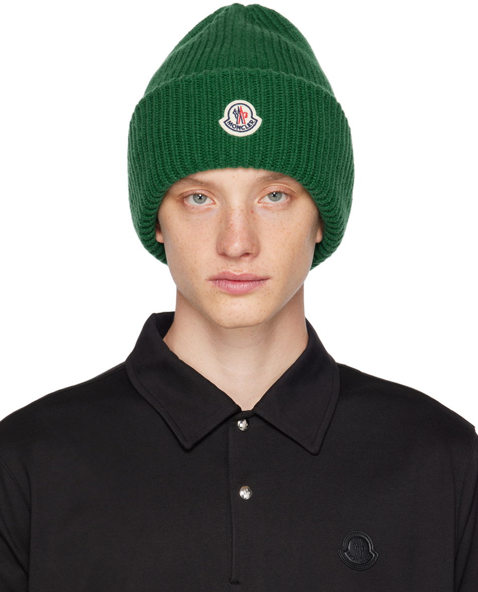 Mössa Moncler Rolled Brim Grön | I20913B00066M1127, 0