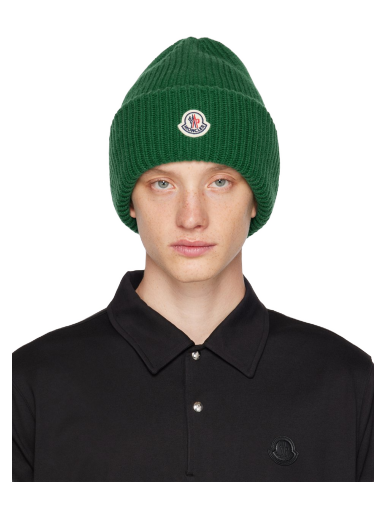 Mössa Moncler Rolled Brim Grön | I20913B00066M1127