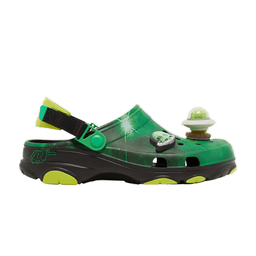 Sneakers och skor Crocs All-Terrain Clog Ron English Area 54 Green Galaxy Grön | 208137-0N4