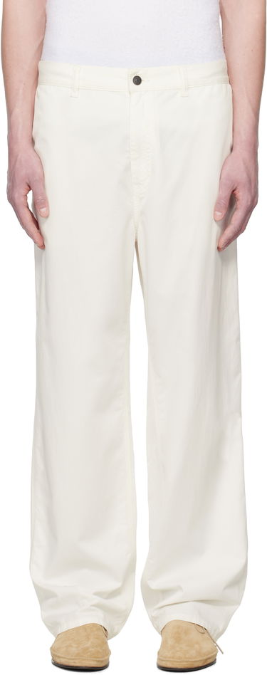 Byxor The Row The Row Sankuro Trousers Vit | 981-W3670, 0