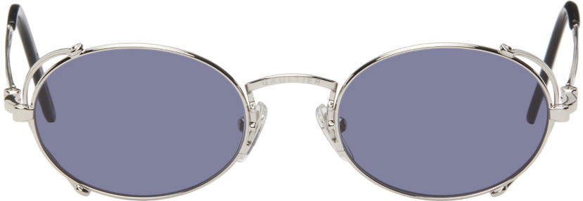 Solglasögon Jean Paul Gaultier Gaultier 55-3175 Oval Sunglasses Metallisk | 23/18-U-LU003-X032-91