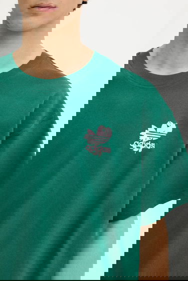 T-shirt adidas Originals adidas Originals Florals Logo Graphic T-Shirt Grön | KE6588, 3