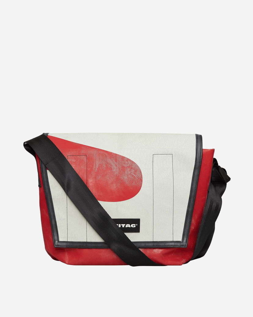 Axelväska Freitag Dexter Slim Messenger Bag Röd | FREITAGF14 006